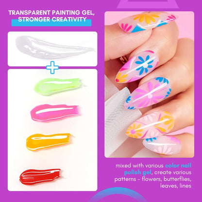 Bellanaills™3D Clear Sculpture Painting Nail Gel For Nails