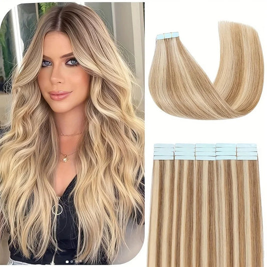 BellaCosmo™Tape In Hair Extensions Light Blonde