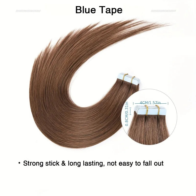 BellaCosmo™Tape In Hair Extensions Human Hair