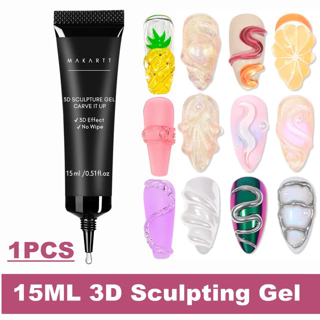 Bellanaills™ Nail Rhinestone Glue with 3D Nail Gel Kit